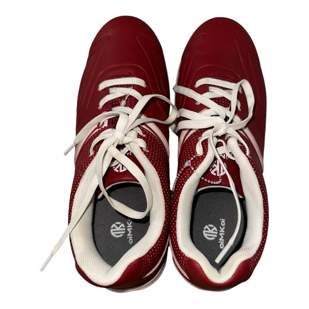 LIKE NEW EUC Red and white OIMKOI Golf‎ Shoes - EU 42
